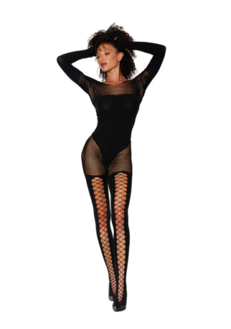 Bodystocking Diamond – One Size – Black