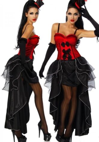 Cabarett Kostüm im Burlesque-Style
