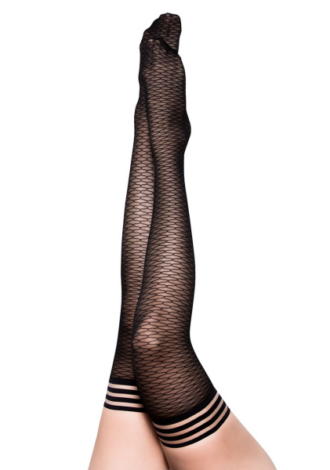 Beth Ann – Thigh High – B – Black