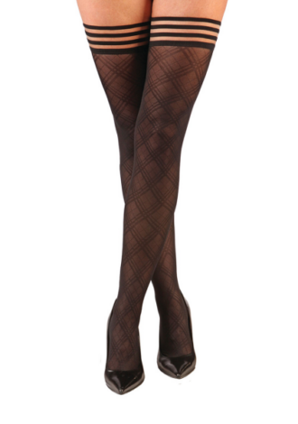 Tiffany – Thigh High – B – Black