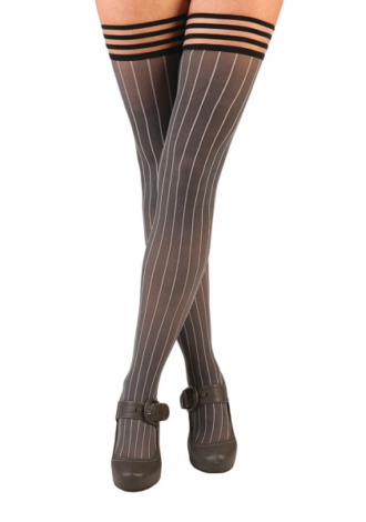 Annabelle – Thigh High – D – Grey