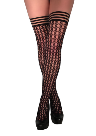 Mimi – Thigh High – D – Black