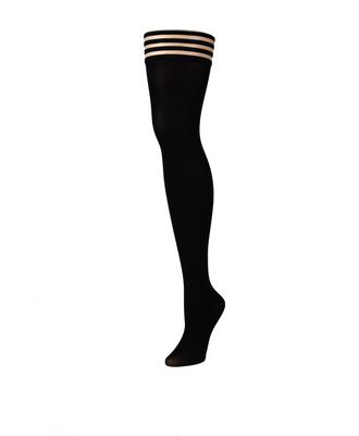 Danielle – Thigh High – B – Black