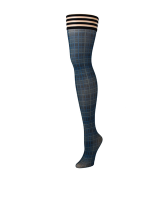 Debbie – Thigh High – A – Blue