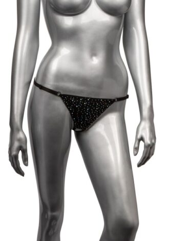 Schrittfreier Tanga mit Strass
