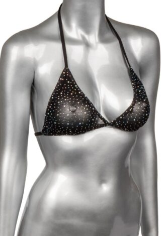 Triangel-Bikinitop mit Strass
