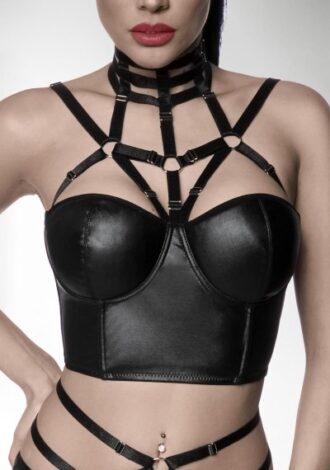 Harness Wetlook Top
