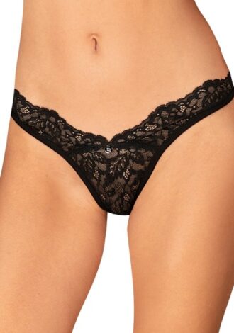 Tanga aus weicher Blütenspitze