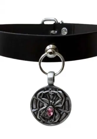 Halsband Choker Spinne