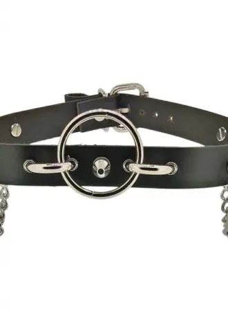 O-Ring Choker Killernieten Halsband