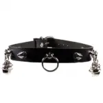 O-Ring Killernieten & Glocken Halsband