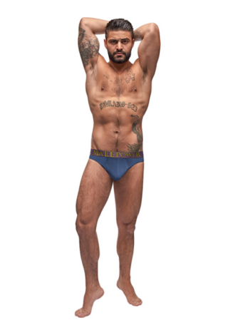 Enhancer Thong – L/XL – Antique Blue