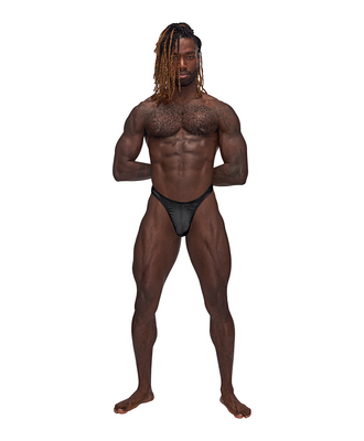 Barely There Bong Thong – S/M – Black