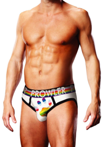 Oversized Paw Brief – XS – White