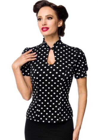 Jersey-Bluse