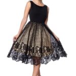 Swingkleid mit Spitze