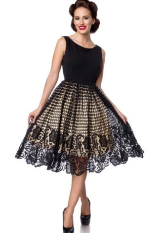 Swingkleid mit Spitze