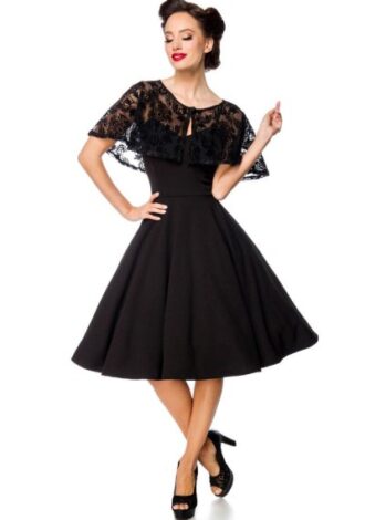 Retrokleid mit Cape