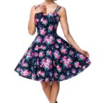 Charmantes Retrokleid mit Tellerrock