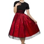 Retrokleid mit Punkten