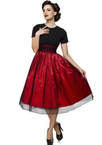 Retrokleid mit Punkten
