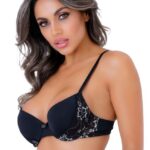 Push-up-BH mit Racerback aus Spitze