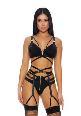 Buckle Up – Lingerie Set – XL