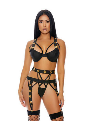 Caged Babe – Lingerie Set – XL
