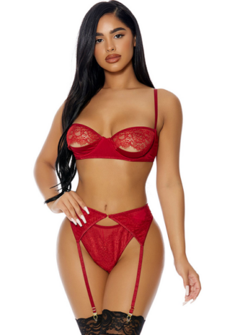 Just a Peek – Lingerie Set – L