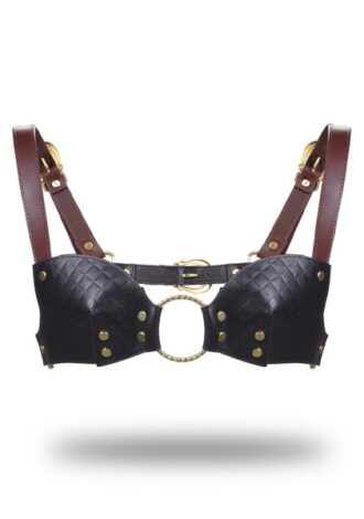 Leder Bralette