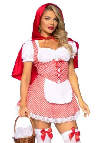 Märchenfigur ‚Miss Red‘ Kostüm