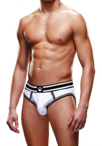Open Brief – S – White/Black