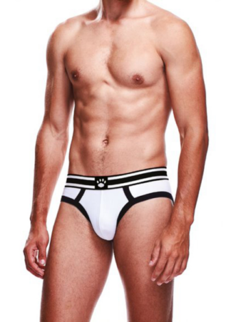 Brief – XXL – White/Black