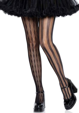 Netzstrumpfhose „Harlekin“