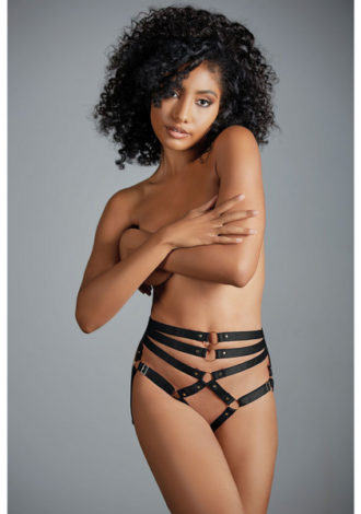 Ava – Open Panties with Straps – One Size