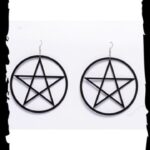 Ohrringe Pentagramm
