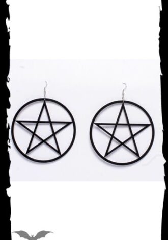 Ohrringe Pentagramm