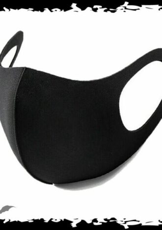 20er PACK Schwarze Fashion Maske