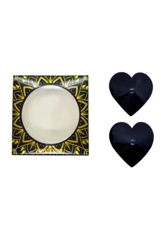 Nippelsticker – Metal Hearts