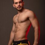 Mesh Jock Black/Yellow