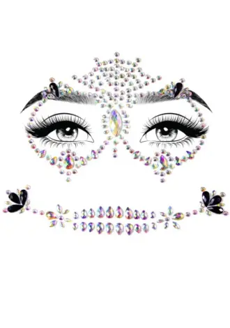Gesichtsschmuck – Calavera