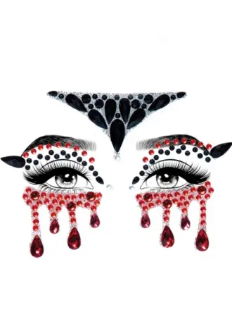Gesichtsschmuck – Vampir