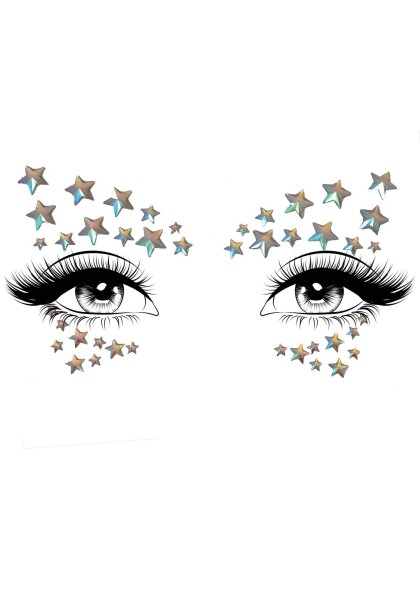 Sternchen Gesichtssticker