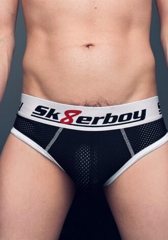 Mesh Briefs – Schwarz