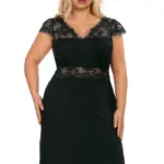 Nachkleid mit Spitzen-Elemente