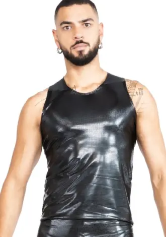 Tanktop im Gewebten Print