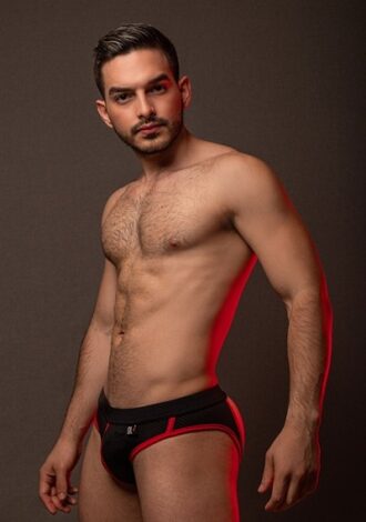 Offener Mesh Jock