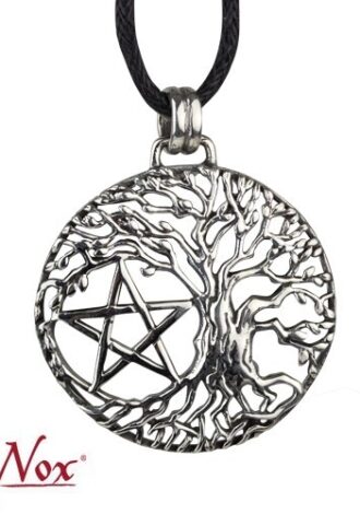 Anhänger Lebensbaum mit Pentagramm