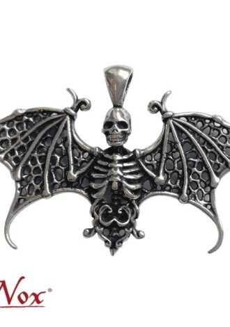 EdelstahlAnhänger – Skeleton Bat