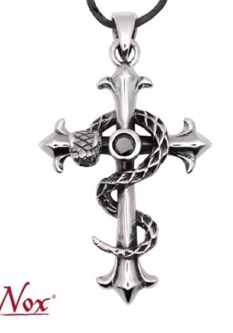 Anhänger: „Schlangenkreuz“ 925 Silber
